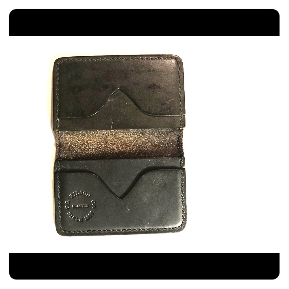 Filson Bridle Leather Card Case